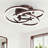 Alliber 3 - Light 23.23'' Simple Geometric LED Semi Flush Mount-788006203