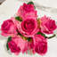 Real Touch Roses Arrangement In Glass Vase-58842513