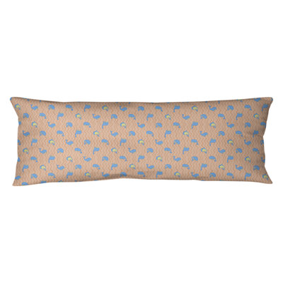 Coussin lombaire baleines
