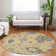 Premium Machine Washable Prisco Gold Rug