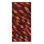 One-of-a-Kind 5'8" X 11'8" 1950s Rectangle Wool Area Rug in Black and Orange