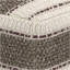 Grady - Pouf carré - Brun terre-2039705259