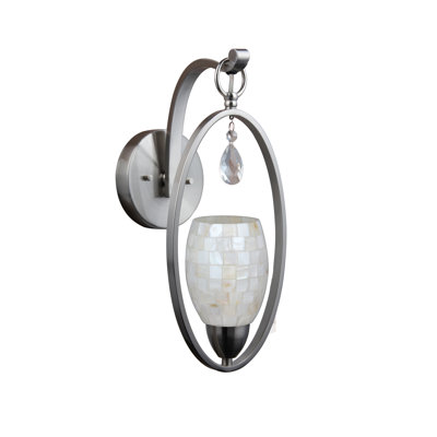 Berenice Glass Armed Sconce