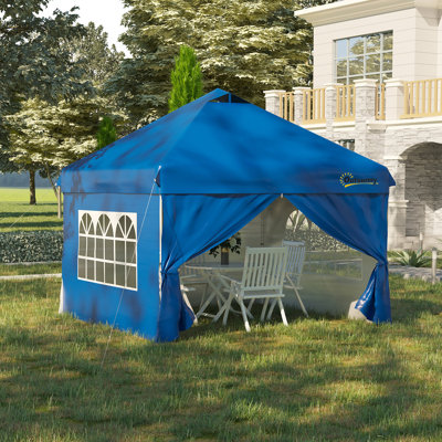 10 pi. L 10 pi. D pavillon de jardin en métal