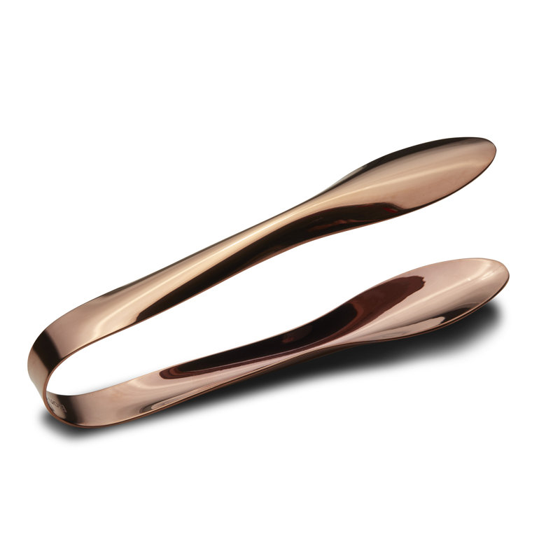 Stainless Steel Salad / Serving Tongs, Rose Gold