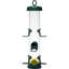 Brome Tube Solution Wild Bird Feeder, 3.4 lb Capacity, Clear