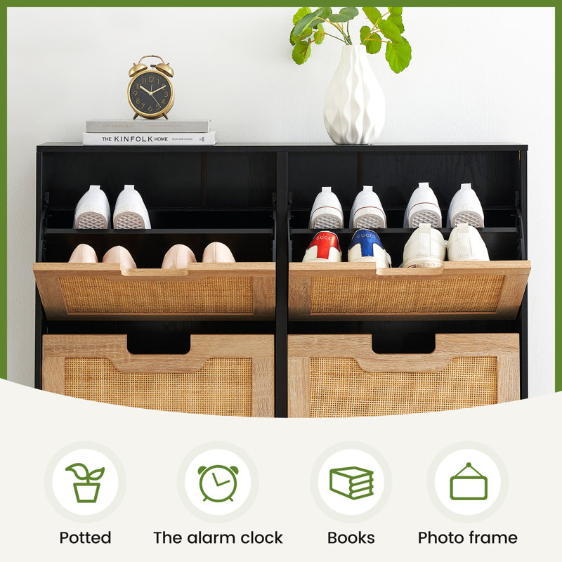 20 Pair Shoe Storage Cabinet