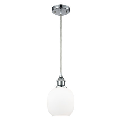 Luminaire suspendu sphérique 1 lumière Carlucci