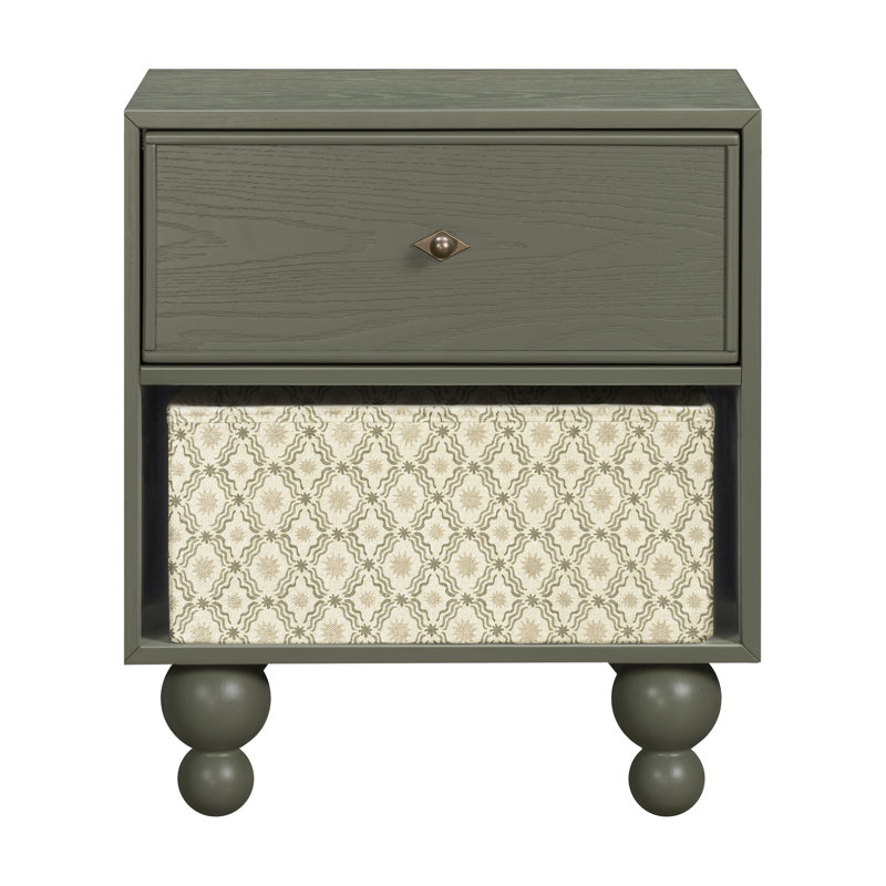 Astre Assembled Nightstand by Nate Berkus, Toffee