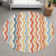 Machine Washable Indoor/Outdoor Bourkelands ACN2342 Stripes Rug
