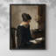 Impression de portrait rétro CXLIV - impression encadrée-1119604876-1119604875