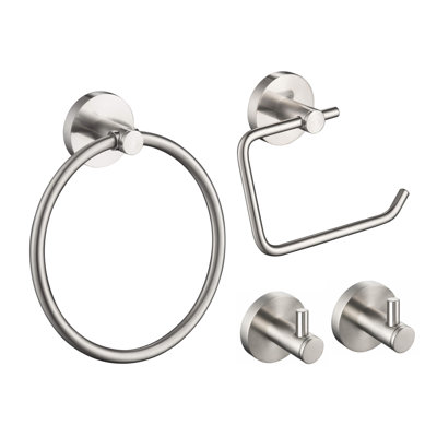 4 - Piece Bathroom Hardware Set