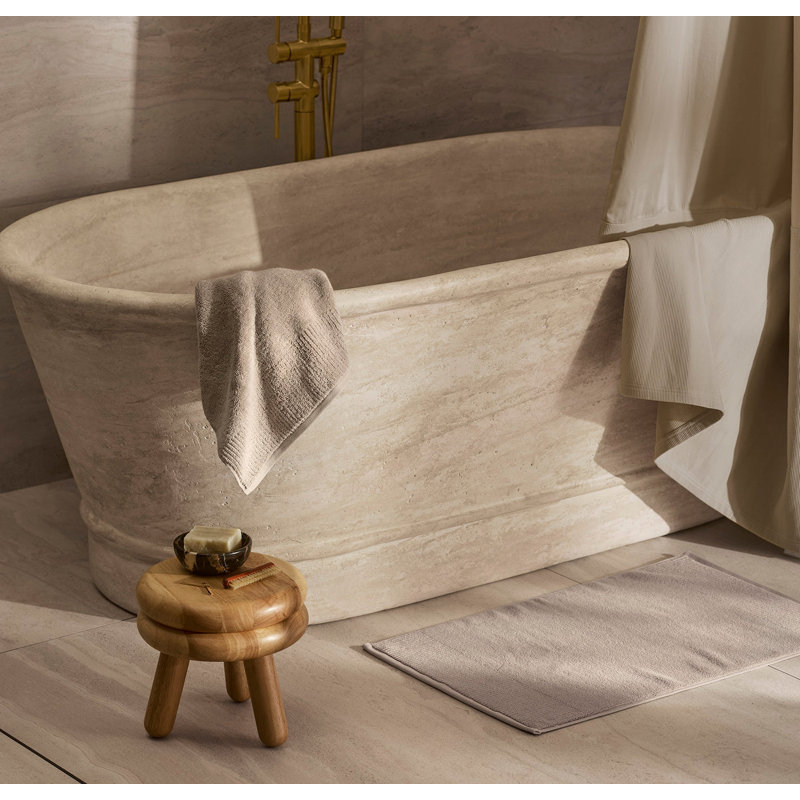 Turkish Ultra Plush Bath Mat, Single - 44" L x 24" W, Oak