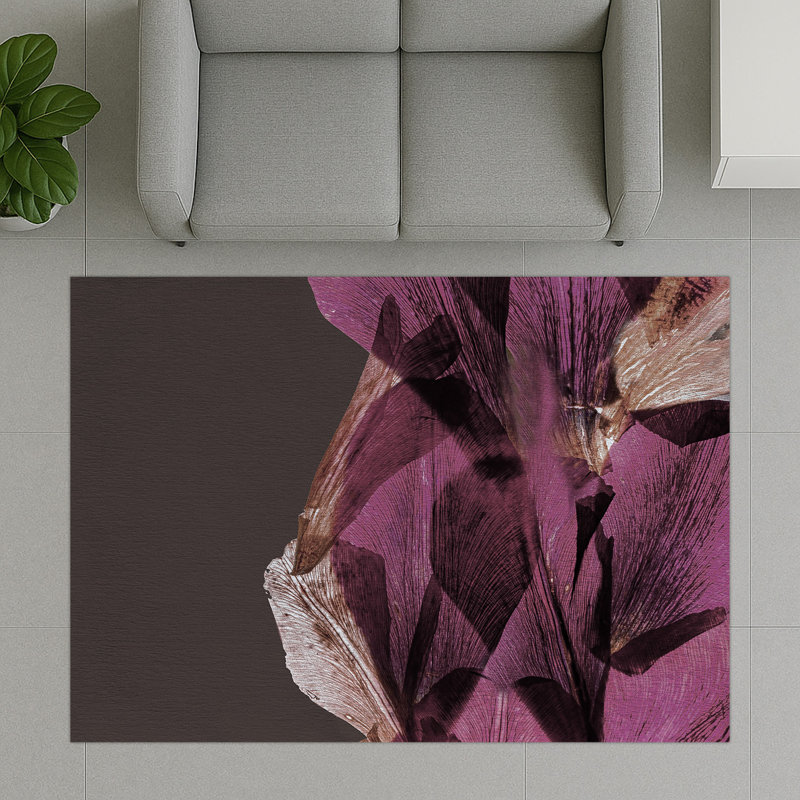 Abstract Area Rug, Runner 70 x 140 cm