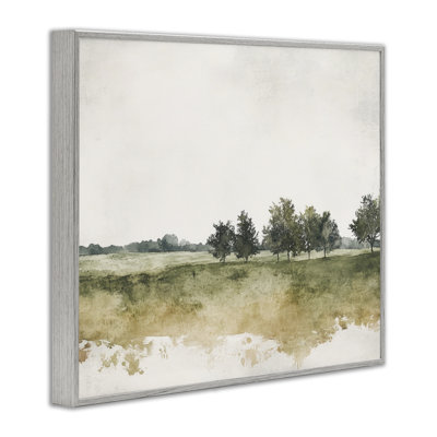 Giclée encadrée Earthy Still Woodland, design par Mona Grace