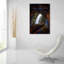Art mural en verre «approche de la caverne» par Rick Berk-1357096884