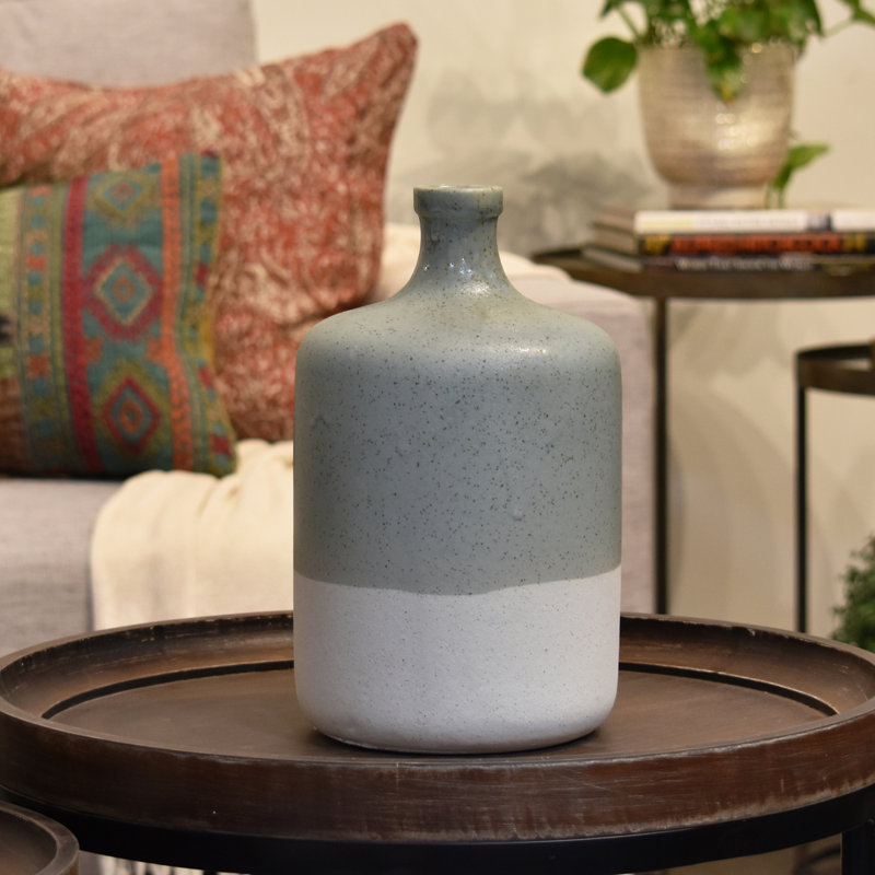 Kojadinovic Ceramic Table Vase, 12" H x 6" W x 6" D