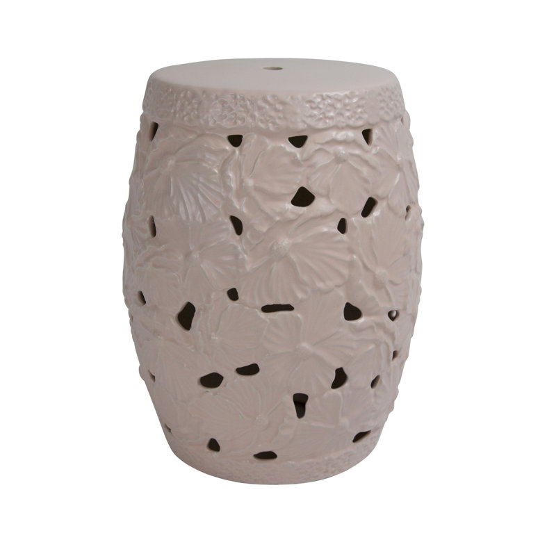 Martucci Ceramic Accent Stool