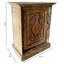 Adaora 53cm W Solid Wood Bedside Table