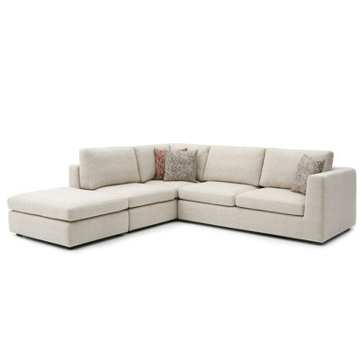 Emily Upholstered L-Shaped Sectional