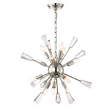 Muse 12 - Light Glass Sphere Chandelier