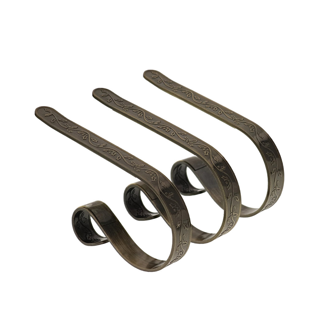 Mantleclip Stocking Holder (Set of 3) Haute Decor 