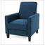 Fauteuil inclinable manuel en lin-1572612964