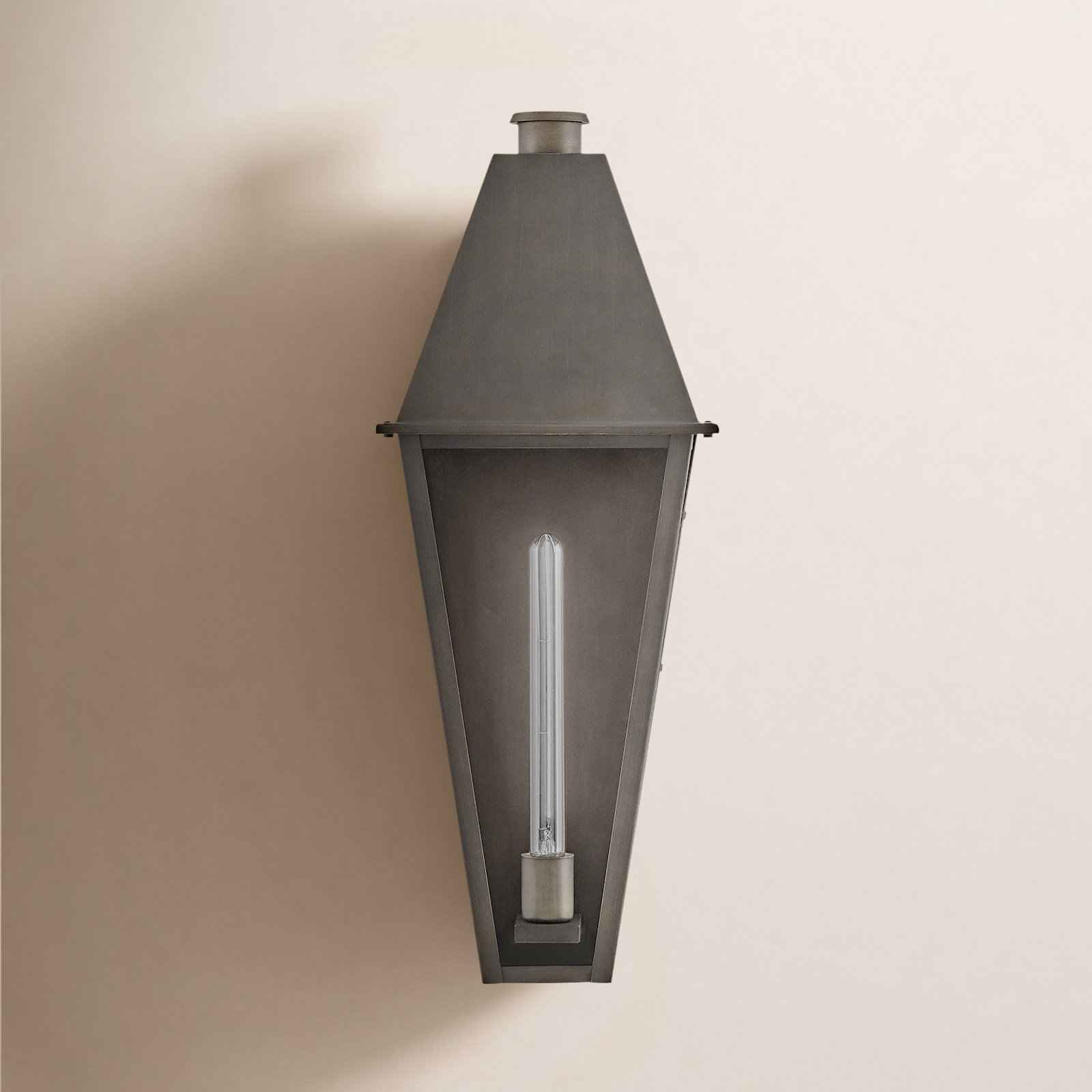 Endsley Outdoor Wall Lantern, 26" H x 10" W x 8" D