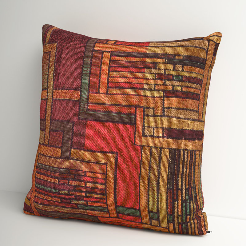 Luxoi Pillow Cover & Insert, 16"H x 16"W, Polyester