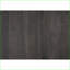 Full Size Low-Profile Panel Bed Frame - Melamine Veneer Brownish Grey &amp; Antique Silver for Bedroom
