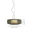Plisse' Suspension G Smoky Pongee Silk_Plisse' Matt Steel L22cc Ul-1905368291-1905368294-1905368295