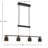 Pilkington 4 - Light Kitchen Island Pendant