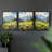 Lanscape Study  Series  CI  -Set Of 3 Framed Giclee Prints -Ready to Hang