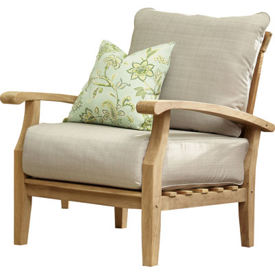 Summerton Teak Patio Chair with Cushions