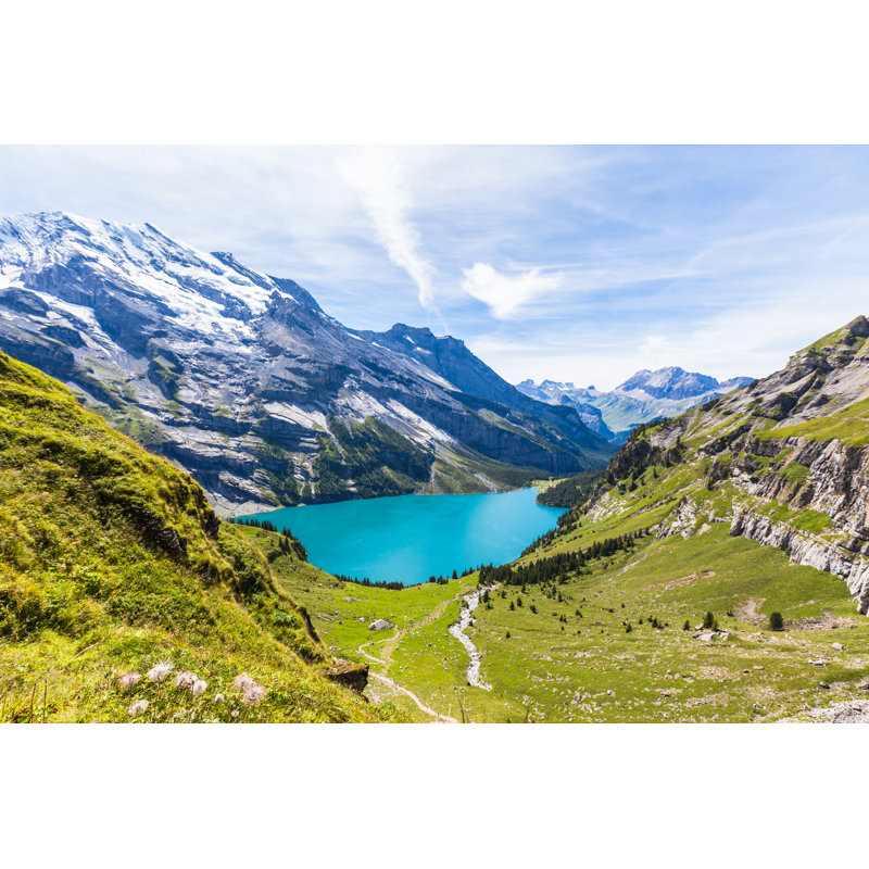 Rosita Oeschinen Lake by VogelSP - Wrapped Canvas Print, 30cm H x 46cm W x 3.8cm D