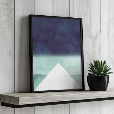 Nautical Flag II by Nicole DeCamp Art Print