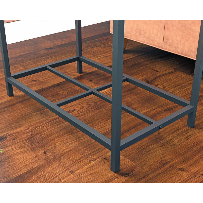 Guercio Glass Top End Table