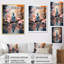 Floral Buddha In Meditation I sur impression sur toile-1489435623-1489435630
