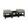 Elements Upholstered Cube Ottoman