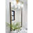 Wood Framed Mirror with Safety Backing Ideal for Bathroom / Vanity Mirror Ellis Collection-461758307-461758288