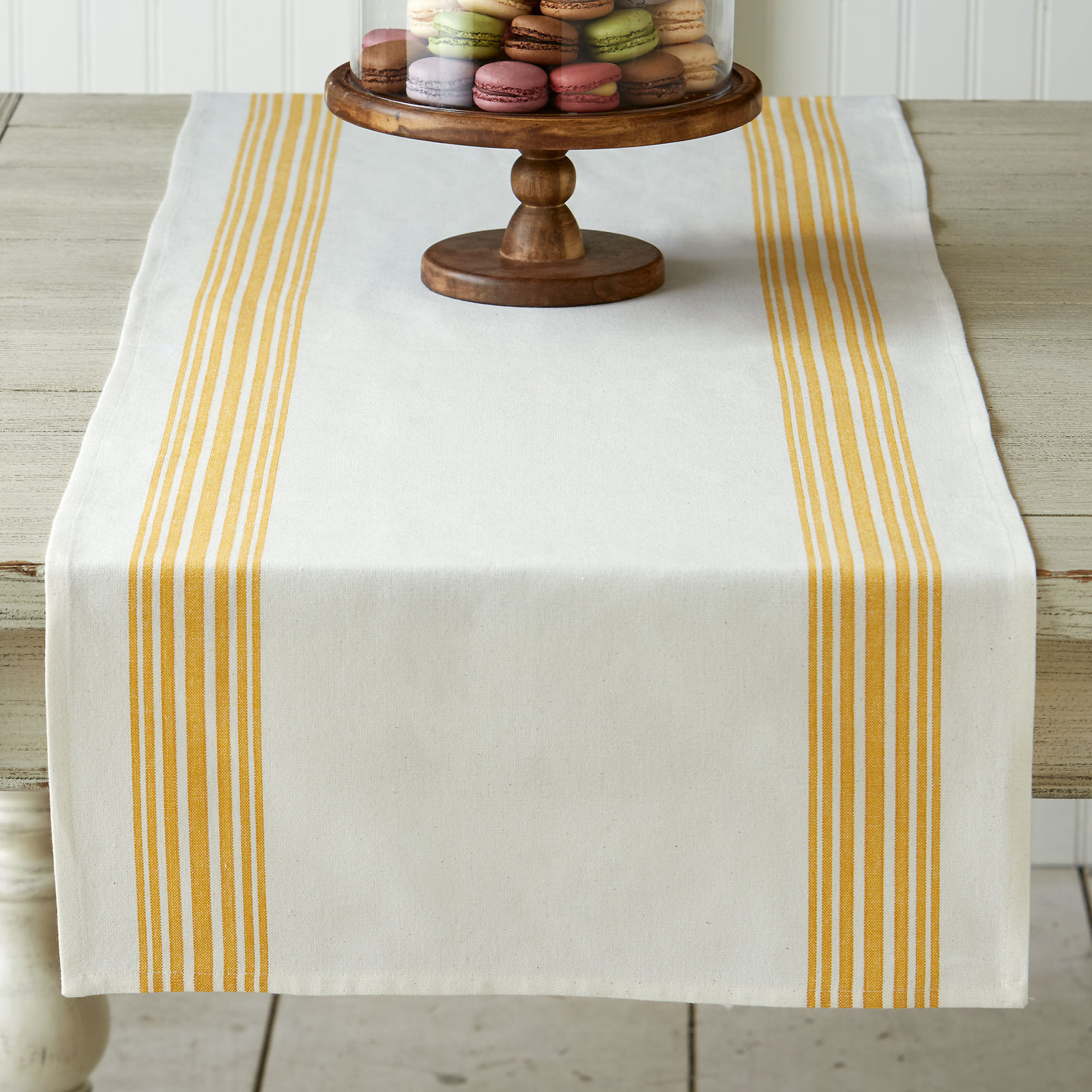 Wilber 72" Table Runnner, Yellow