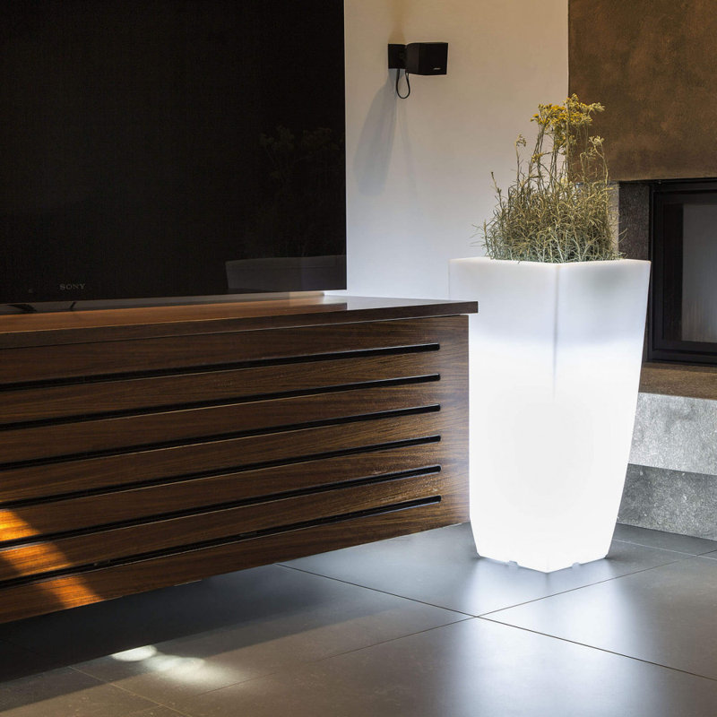 Cleamon 50cm Integrated LED Outdoor Floor Lamp
