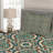 Traditional Polyester Floral Coverlet