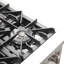 Galiano 36-inch Gas Range Stainless Steel, 6 Burners, 83,000 BTU, 5.36 cu.ft. Convection Oven