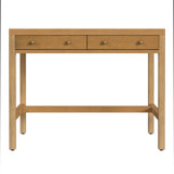 Nora 40 in. W Rectangular Wood 2 Drawer Writing Desk