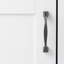 Twist Collection Handle Pull - 3-3/4" Centre to Centre Cabinet Pull Black Iron - Transitional Hardware for Drawers & Cabinets-50236103-116262359