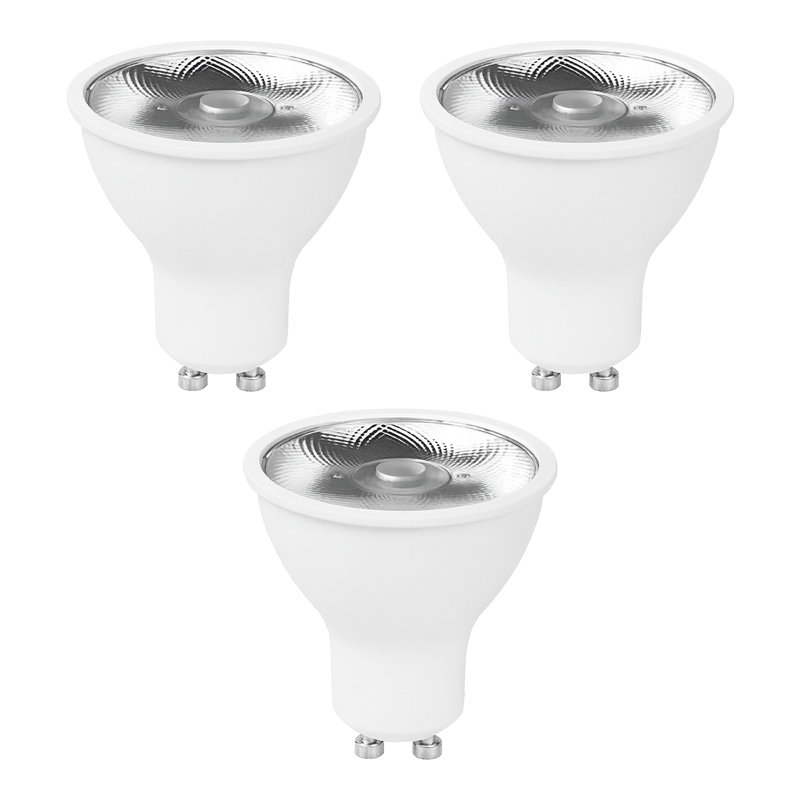 GU10 LED Bulbs Cool White 6400K Light Bulb, Energy Saving GU10 Non-Dimmable LED Bulbs, 700 Lumens, 7 W