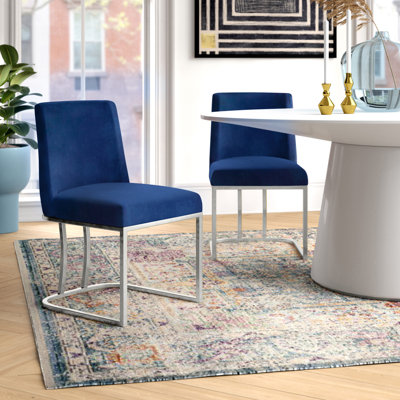 Heidi Velvet Upholstered Side Chair