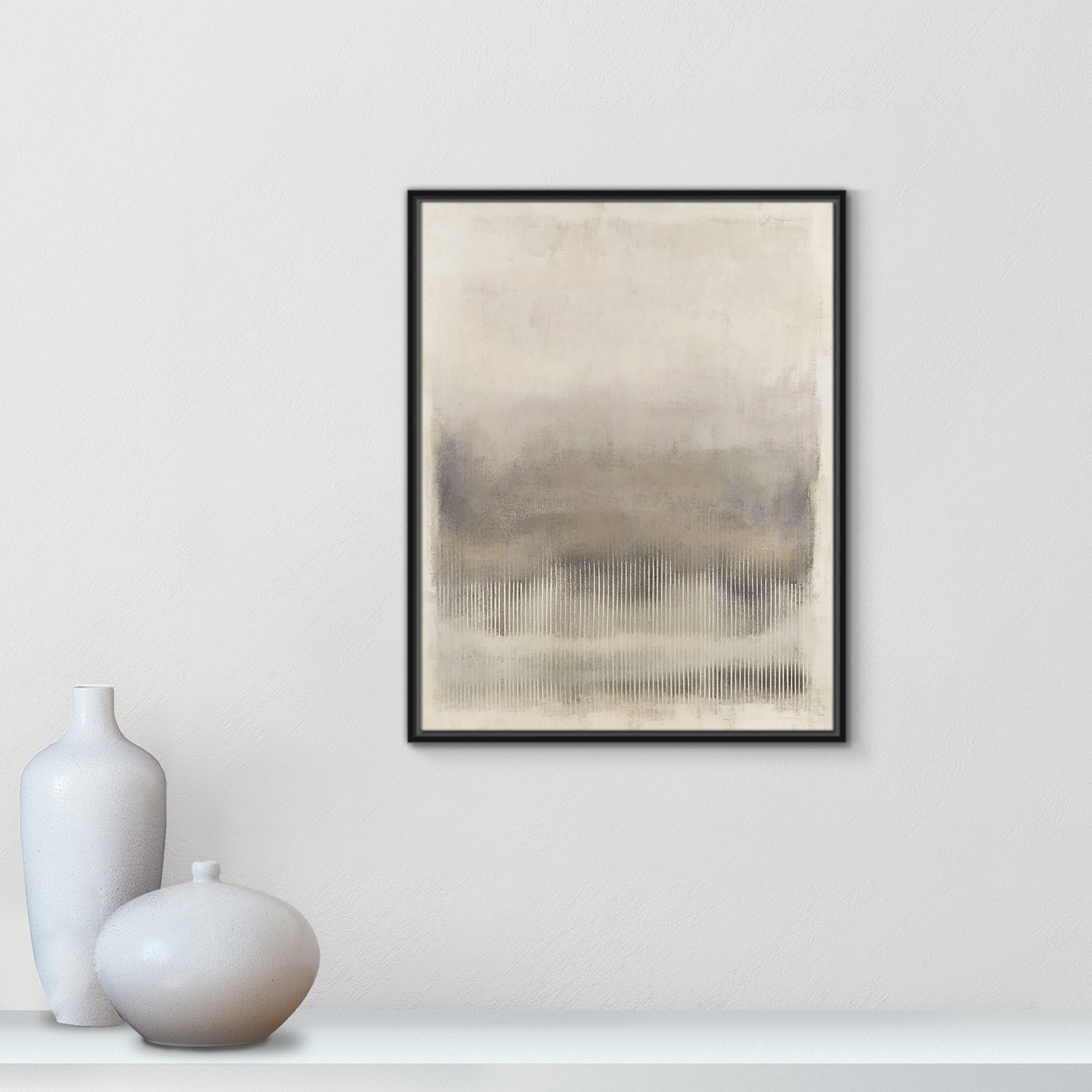 Balanced Silence II Print by Irena Orlov, 29.5" H x 23.5" W, Black Floater