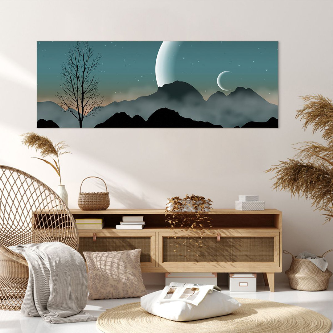 Leinwandbild Sky Night Illustration